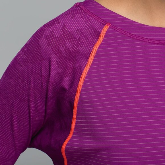 Lululemon Women's Run For Days Long Sleeve - Purple - Picture 3 of 11